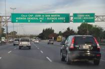 Chegando a Buenos Aires, capital da Argentina